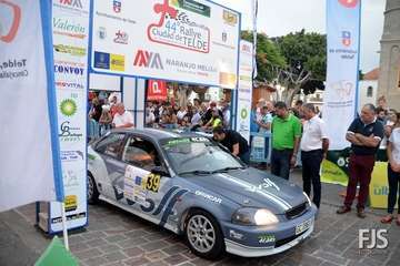 San Juan, escenario de la protocolaria ceremonia de salida del Rallye de Telde (Foto Francisco Javier Santana)